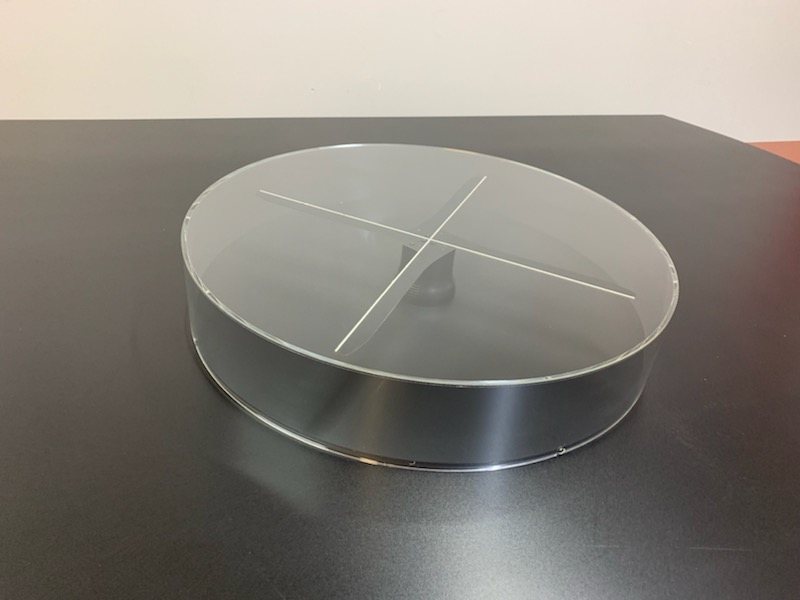 Socle piédestal design en Plexiglas® sur mesure